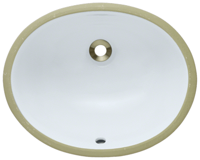 round porcelain sink