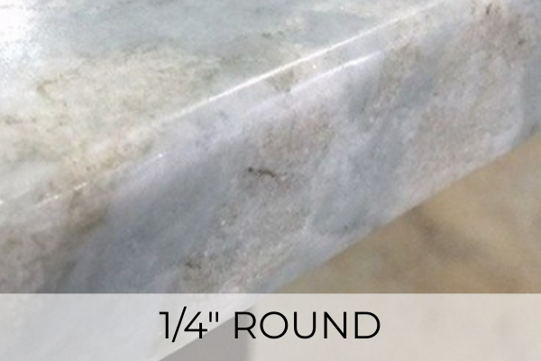 1-4 in round edge profile