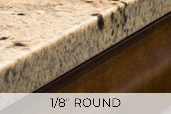 1/8 in round edge profile